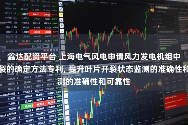 鑫达配资平台 上海电气风电申请风力发电机组中叶片开裂的确定方法专利, 提升叶片开裂状态监测的准确性和可靠性